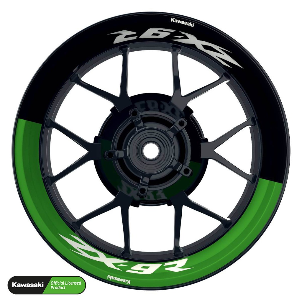 Kawasaki ZX-9R Rim Decals Design Fifty Fifty V1