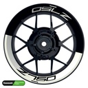 Kawasaki Z750 Rim Decals Design Fifty Fifty V2