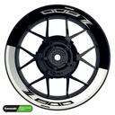 Kawasaki Z800 Rim Decals Design Fifty Fifty V2