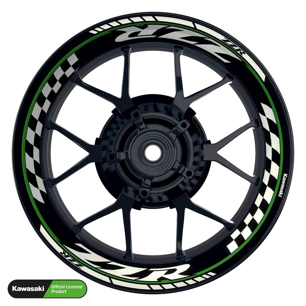 Kawasaki ZZR Rim Decals Design Grid