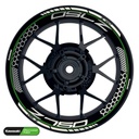 Kawasaki Z750 Rim Decals Design Hexagon