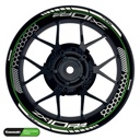 Kawasaki ZX-10RR Rim Decals Design Hexagon