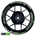 Felgenaufkleber Racing 125 SAW Premium geteilt Wheelsticker