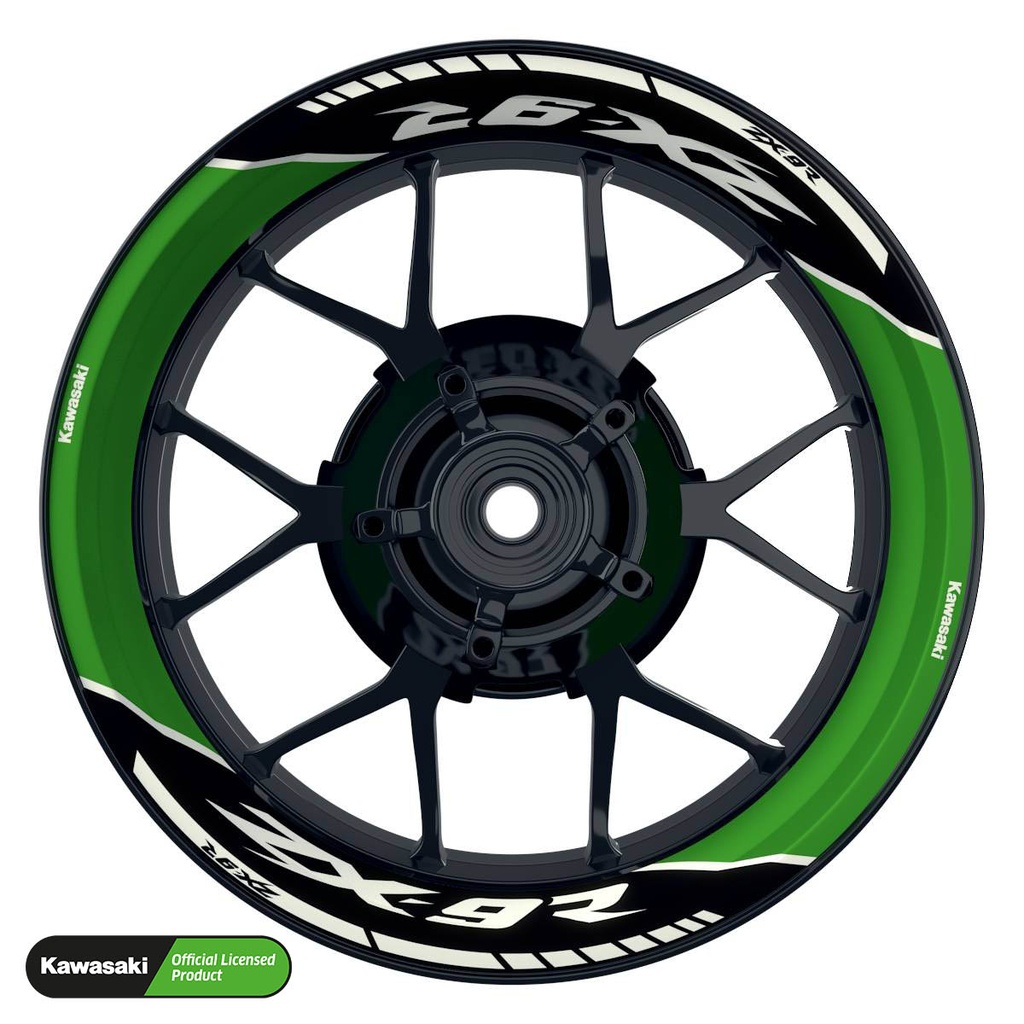 Kawasaki ZX-9R Rim Decals Design Laser