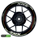 Kawasaki ZRX Rim Decals Design Lightning