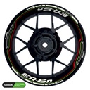 Kawasaki ER6N Rim Decals Design Lightning