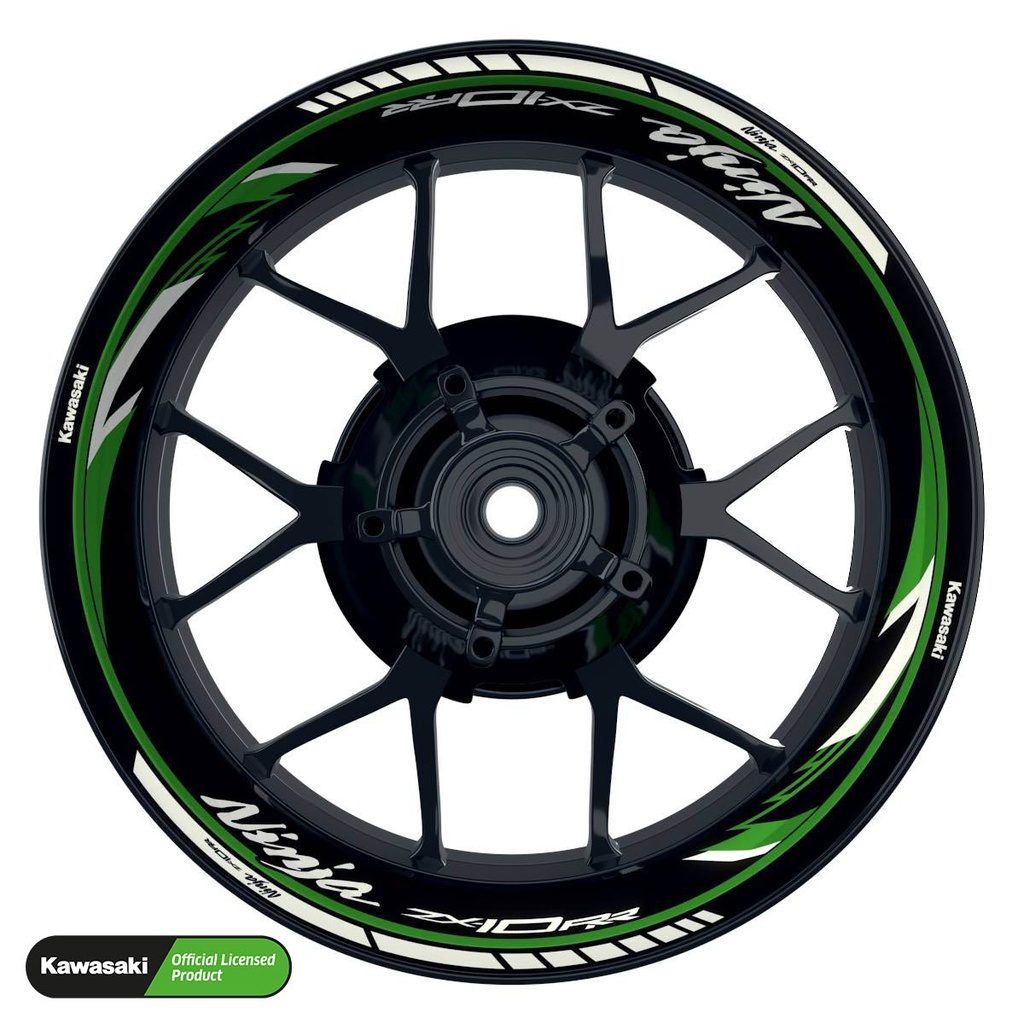 Kawasaki NINJA ZX-10RR Rim Decals Design Razor