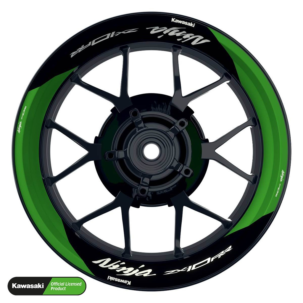 Kawasaki NINJA ZX-10RR Rim Decals Design Saber