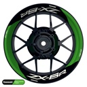 Kawasaki ZX-6R Rim Decals Design Saber