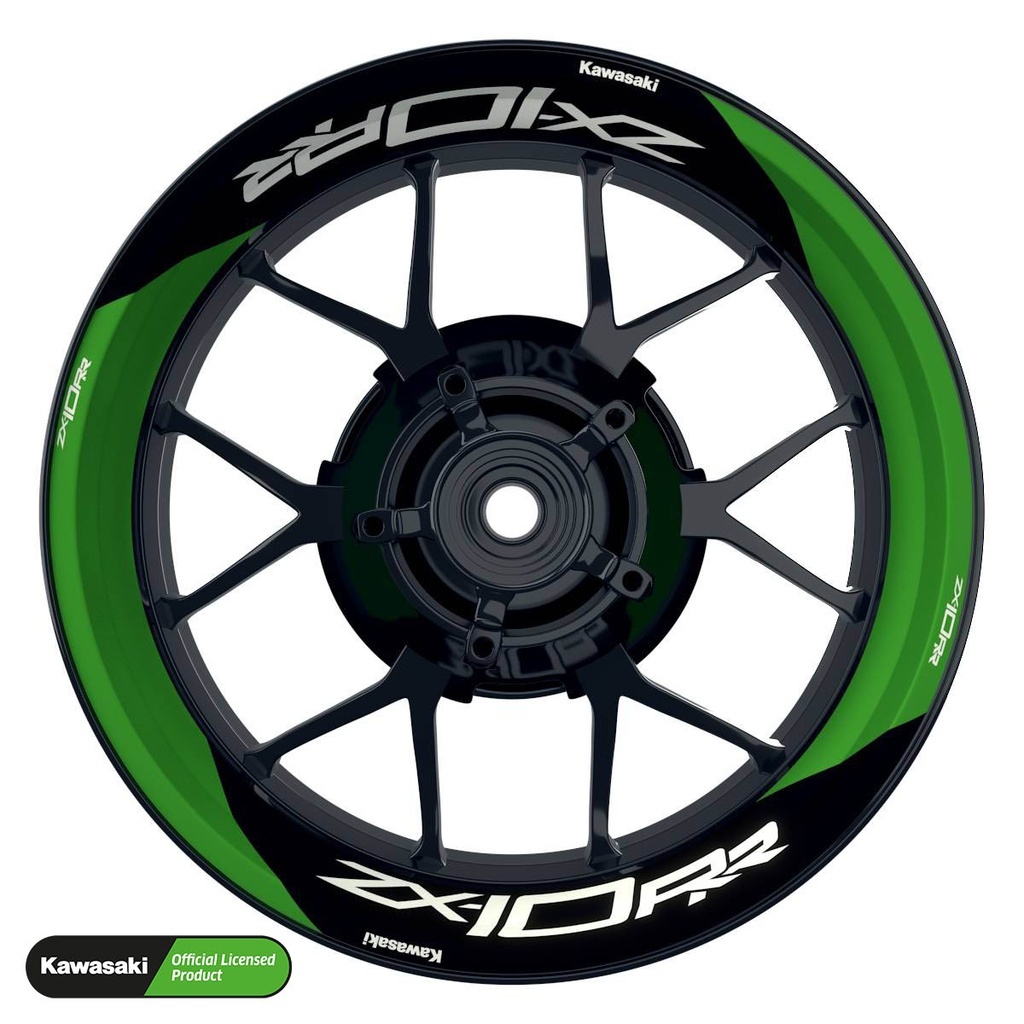 Kawasaki ZX-10RR Rim Decals Design Saber