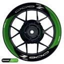 Kawasaki Z900 Rim Decals Design Saber