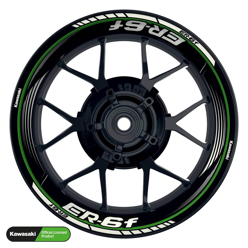 Kawasaki ER6F Rim Decals Design Saw