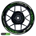 Kawasaki Z750 Rim Decals Design Techno