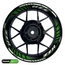 Kawasaki ZZR Rim Decals Design Techno