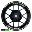 Kawasaki ZX-9R Rim Decals splitted Design Clean