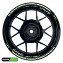 Kawasaki NINJA ZX-6R Rim Decals splitted Design Clean