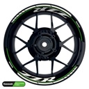 Kawasaki ZZR Rim Decals splitted Design Clean