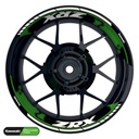 Kawasaki ZRX Rim Decals splitted Design Dots