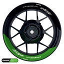 Kawasaki NINJA ZX-10RR Rim Decals splitted Design Fifty Fifty V1