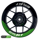 Kawasaki ER6F Rim Decals splitted Design Fifty Fifty V1