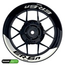 Kawasaki ER6N Rim Decals splitted Design Fifty Fifty V2