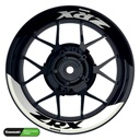 Kawasaki ZRX Felgenaufkleber geteilt Design Fifty Fifty V2