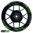 Kawasaki NINJA ZX-6R Rim Decals splitted Design GRID2 V1