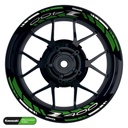 Kawasaki Z400 Rim Decals splitted Design GRID2 V1