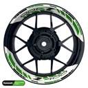 Kawasaki Z400 Rim Decals splitted Design GRID2 V2