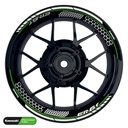 Kawasaki ER6F Rim Decals splitted Design Hexagon