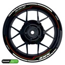 Kawasaki ZRX Rim Decals splitted Design Lightning