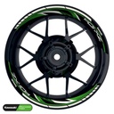 Kawasaki ZX-10R Rim Decals splitted Design Razor