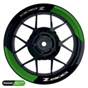 Kawasaki Z800 Rim Decals splitted Design Saber