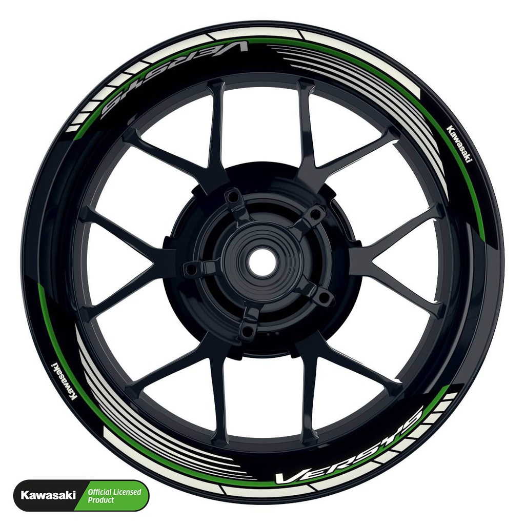 Kawasaki Versys Rim Decals splitted Design Saw