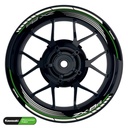 Kawasaki ZX-6R Rim Decals splitted Design Saw