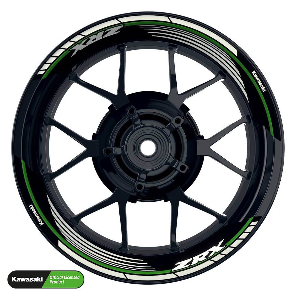 Kawasaki ZRX Rim Decals splitted Design Saw