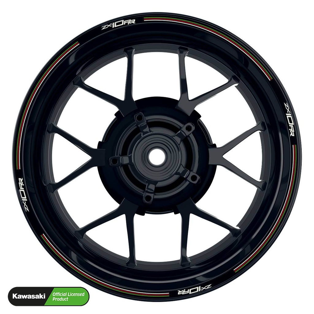 Kawasaki ZX10RR Rim Stripes Design V3