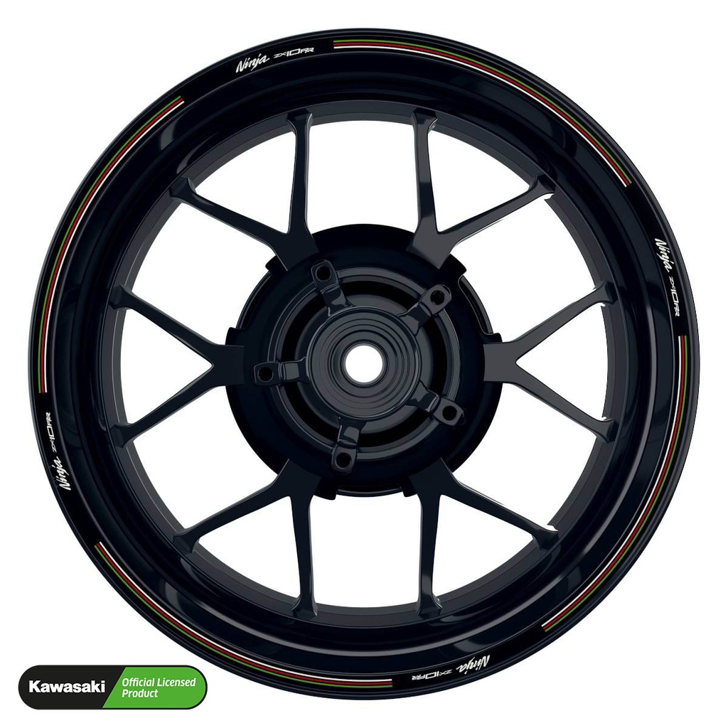 Kawasaki NINJA ZX-10RR Rim Stripes Design V3