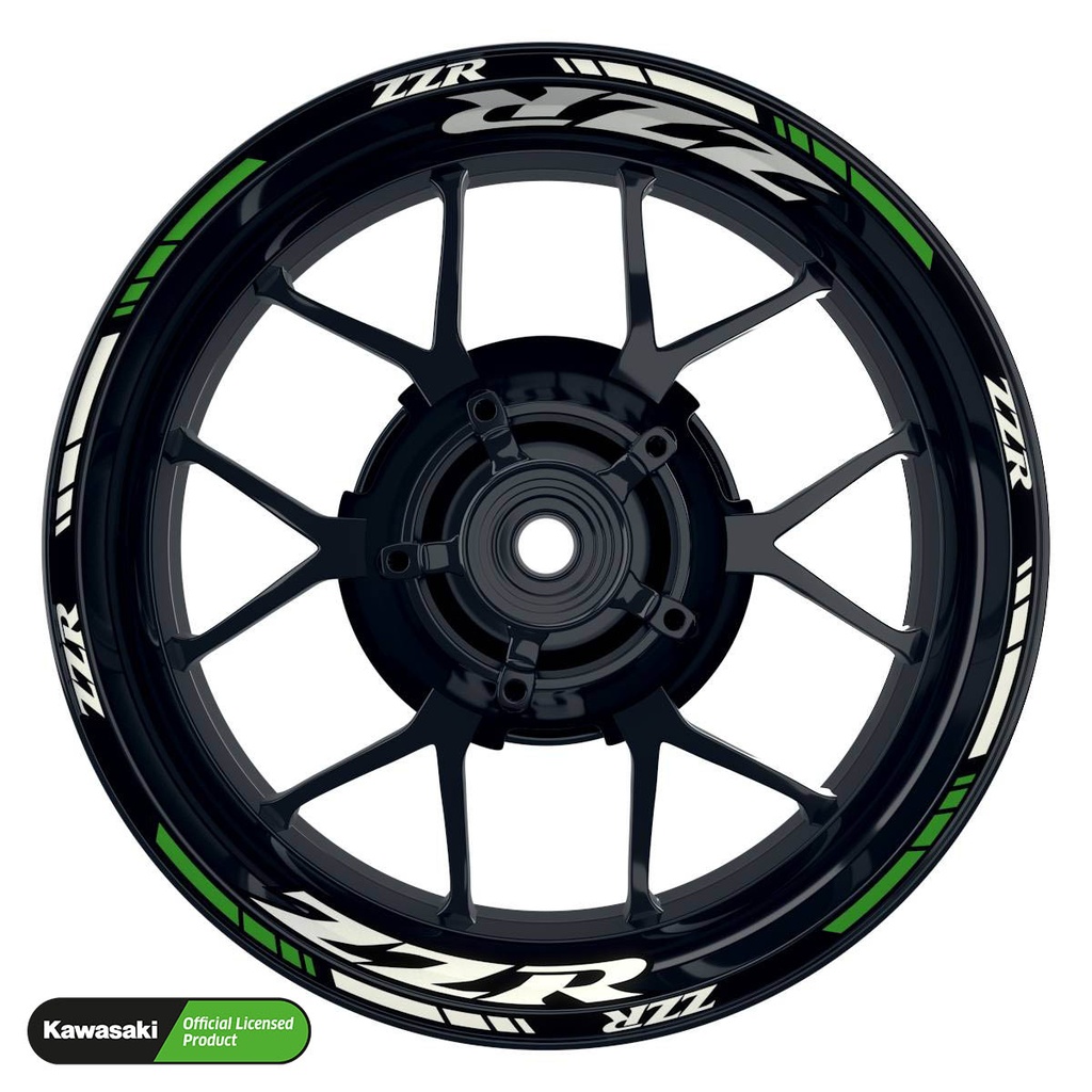 Kawasaki ZZR Rim Decals Light Design V1