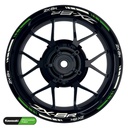 Kawasaki ZX-6R Rim Decals Light Design V1