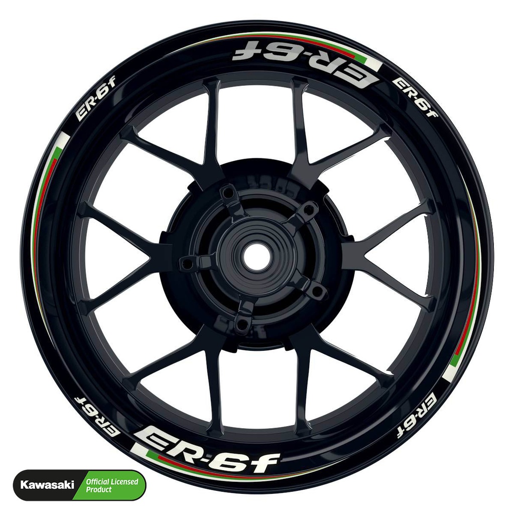 Kawasaki ER6F Rim Decals Light Design V2