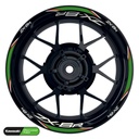 Kawasaki ZX-6R Rim Decals Light Design V4