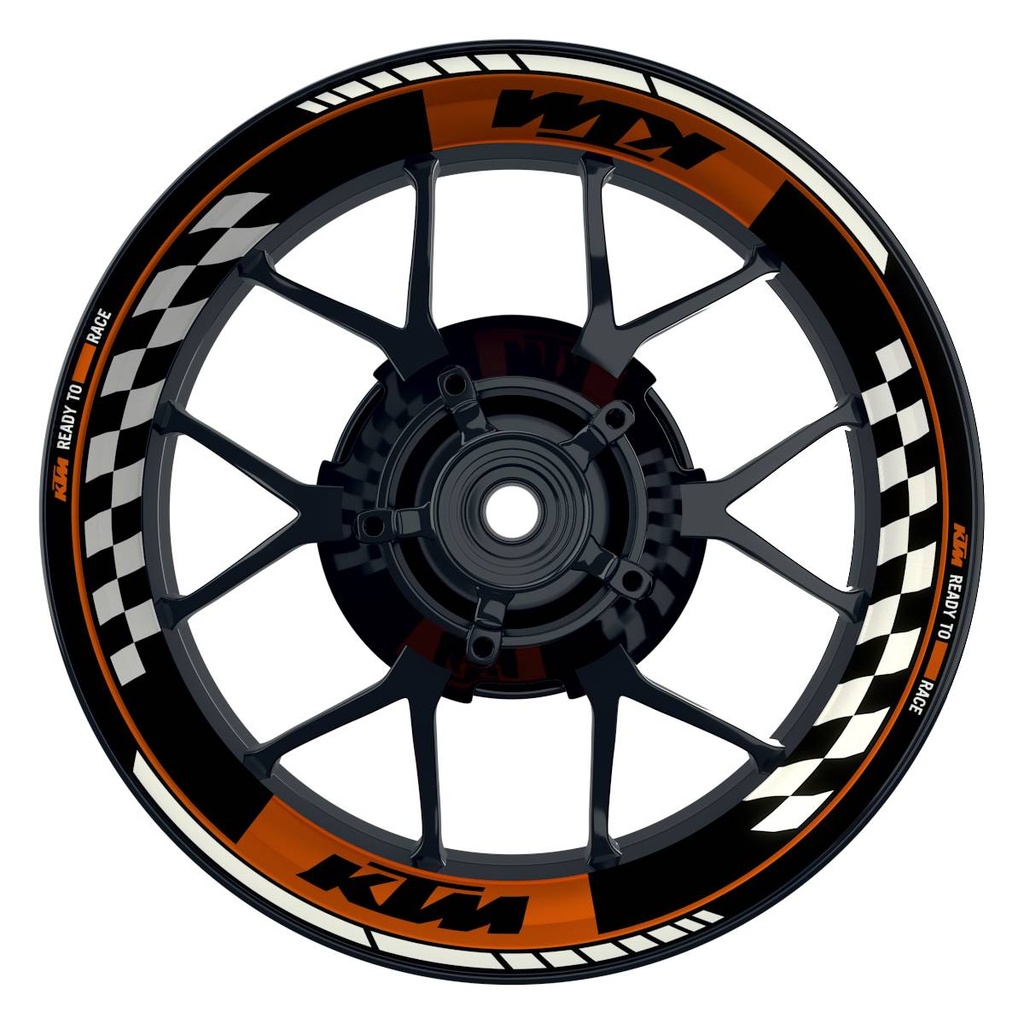 KTM Felgenaufkleber premium Grid