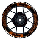 KTM Felgenaufkleber premium Hexagon