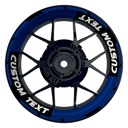 Individuelle Felgenaufkleber "Concept"Premium Wheelsticker