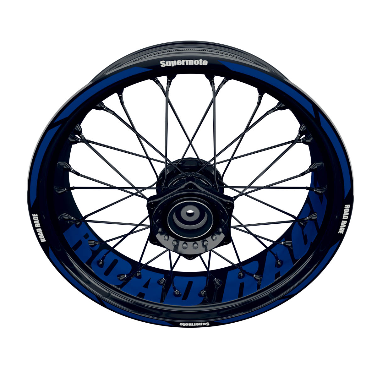 RoadRage Rim Decals Supermoto