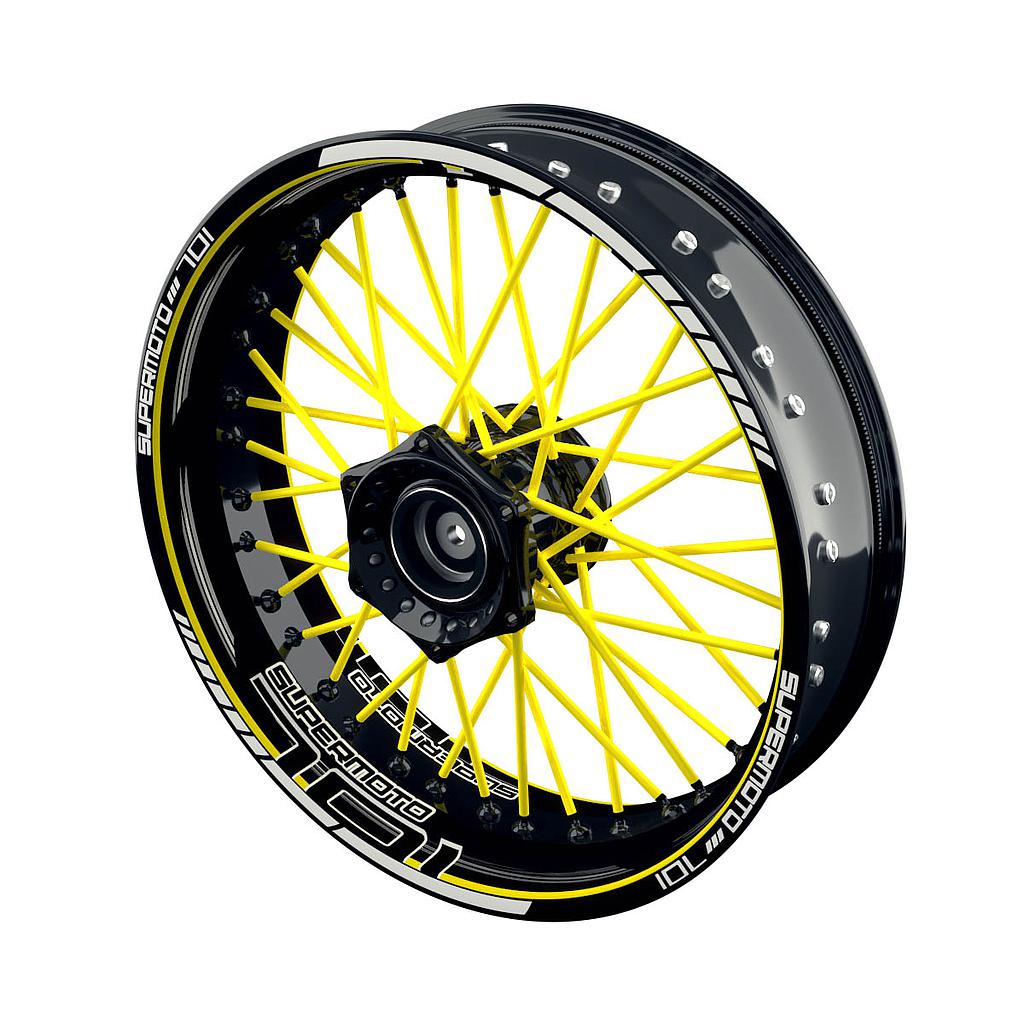 Rim Decals for Husqvarna 701 - Design Scratched S inkl. Spokes