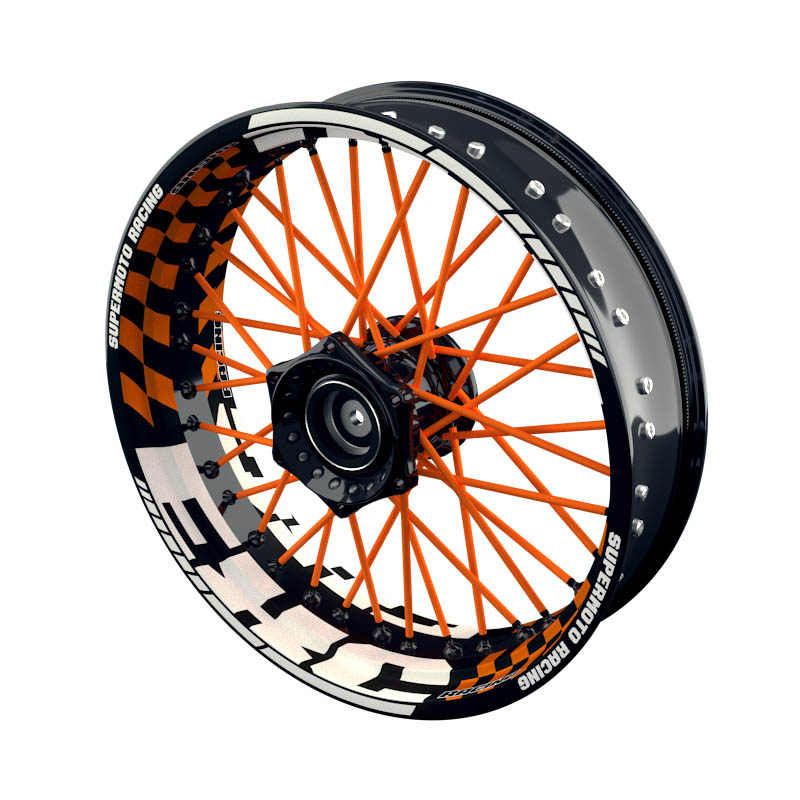 EXC - Rim Decals Design GRID S  inkl. Spokes