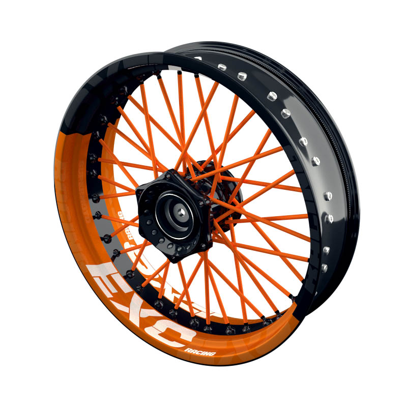 EXC - Rim Decals Design V1  inkl. Spokes