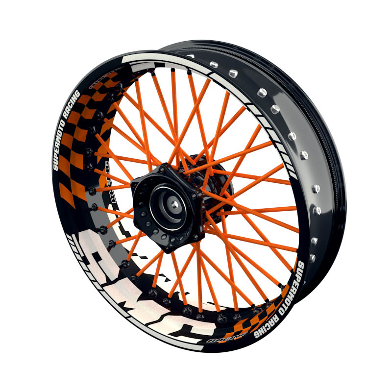 SMC - Rim Decals Design GRID S  inkl. Spokes